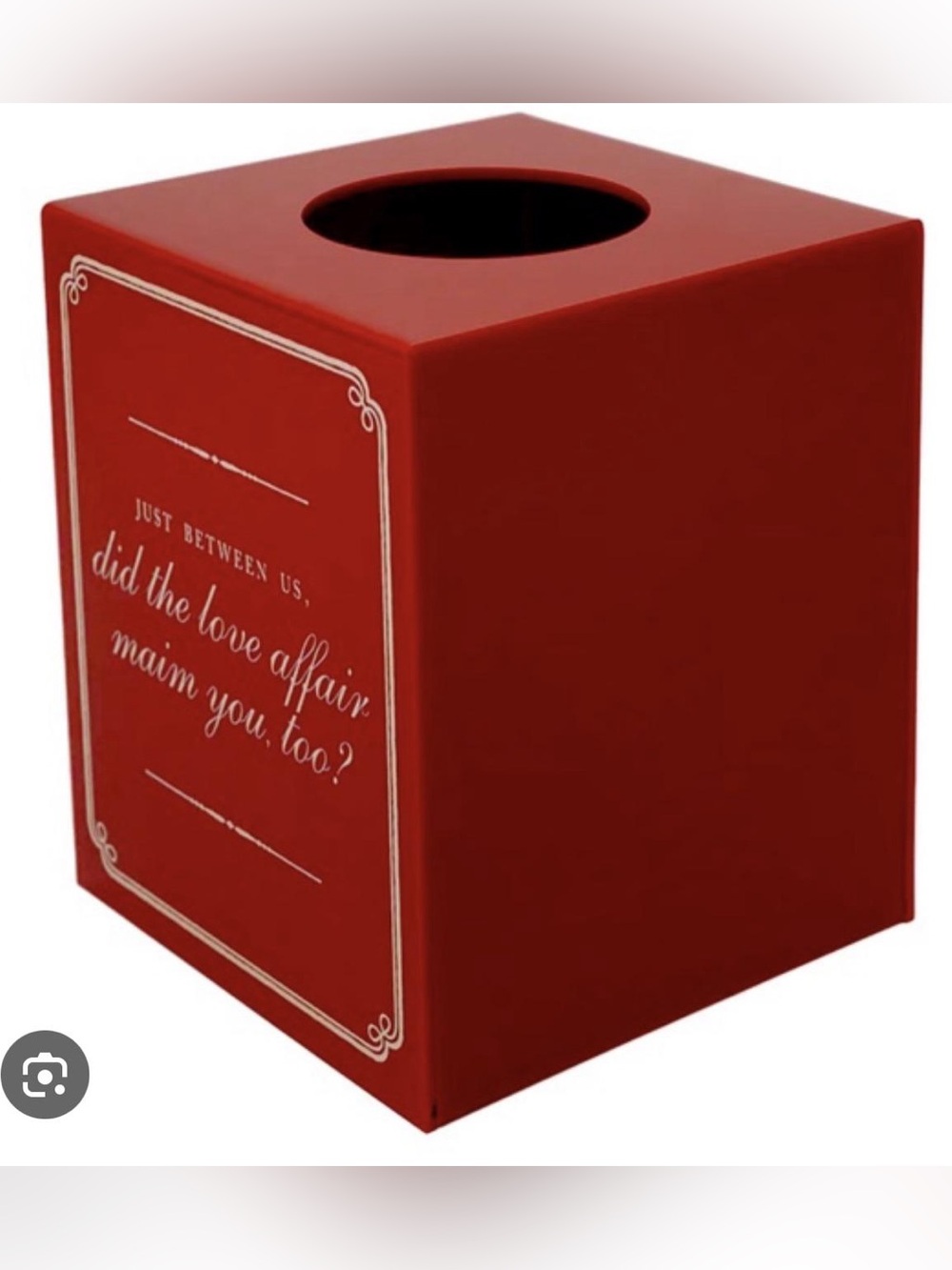 Original Red (Taylor’s Version) Taylor Swift Just Between Us Tissue Box Cover